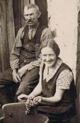 Ján Vavrík a Mária Schultzová, foto: Ján Králik st., r. 1930